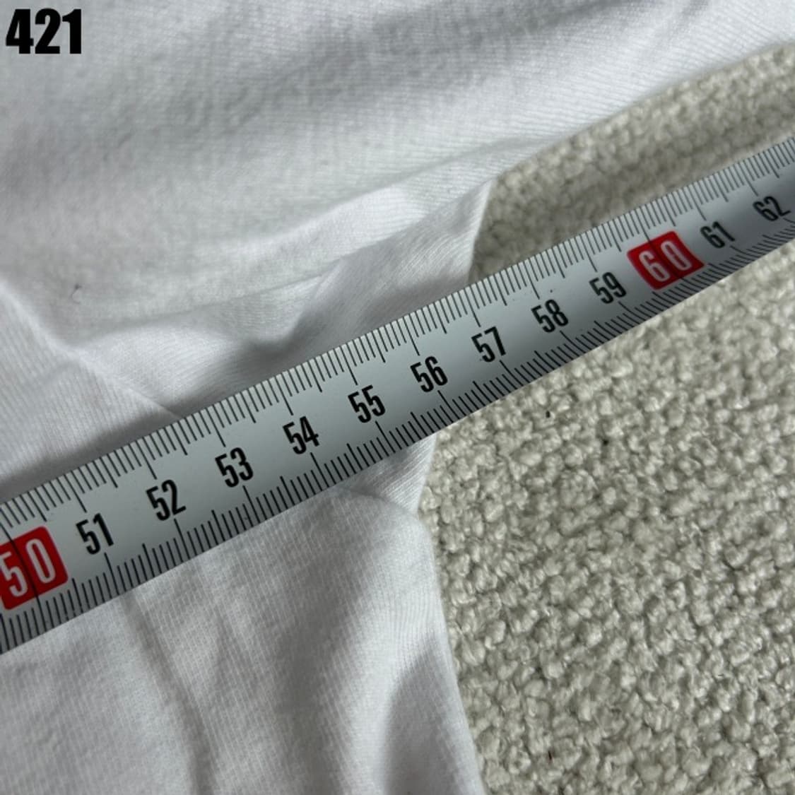 예일 흰색 반팔티  상품이미지4