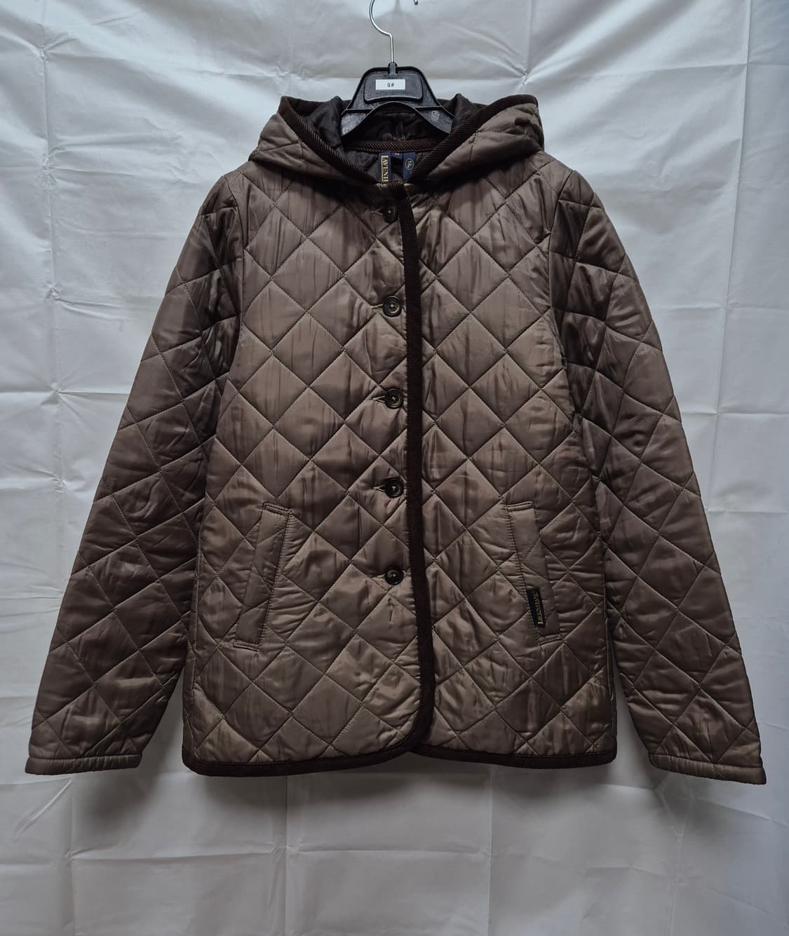 라벤헴 후드 퀼팅자켓 상품이미지1