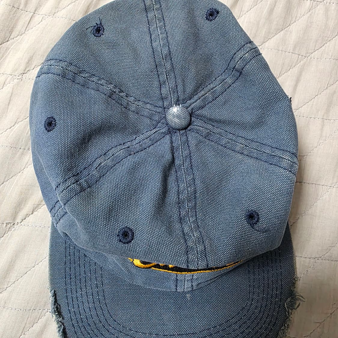 [OS] 빈티지 카멜 프로모 볼캡 ver. 트래쉬드 상품이미지3