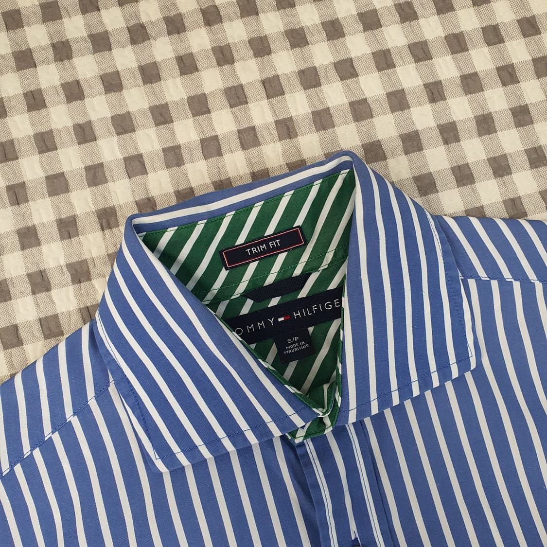 타미힐피거 스트라이프 긴소매 셔츠 남자95 상품이미지2
