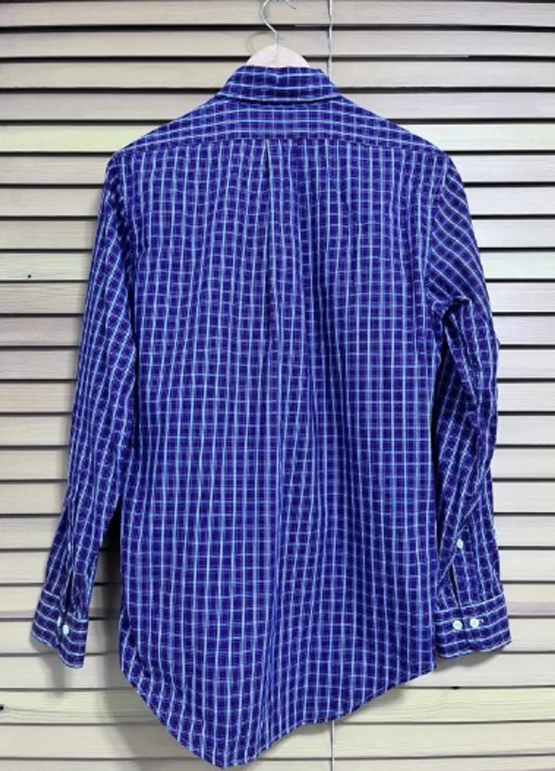 브룩스브라더스 남성 체크긴팔면셔츠 S사이즈 상품이미지3