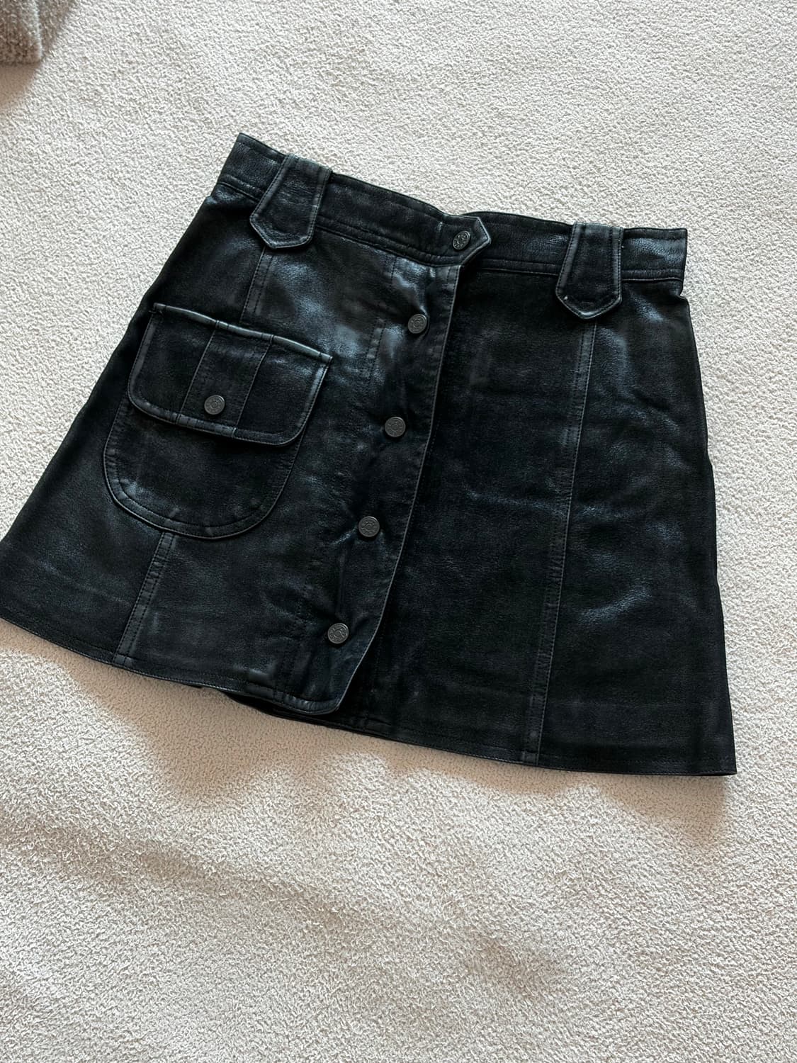 그로브 브리니 스커트 블랙 상품이미지2