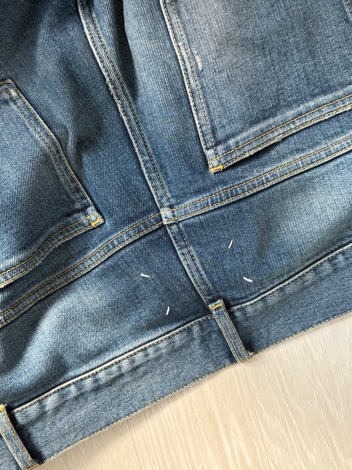 마르지엘라 투톤 청바지 상품이미지3