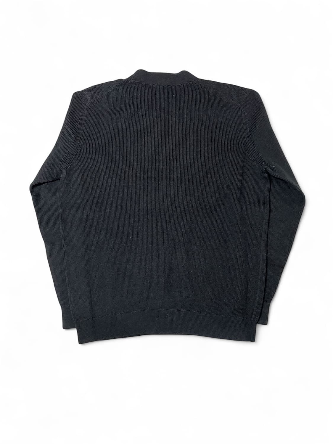 COS Regular Fit Cotton Knit Black L 상품이미지5
