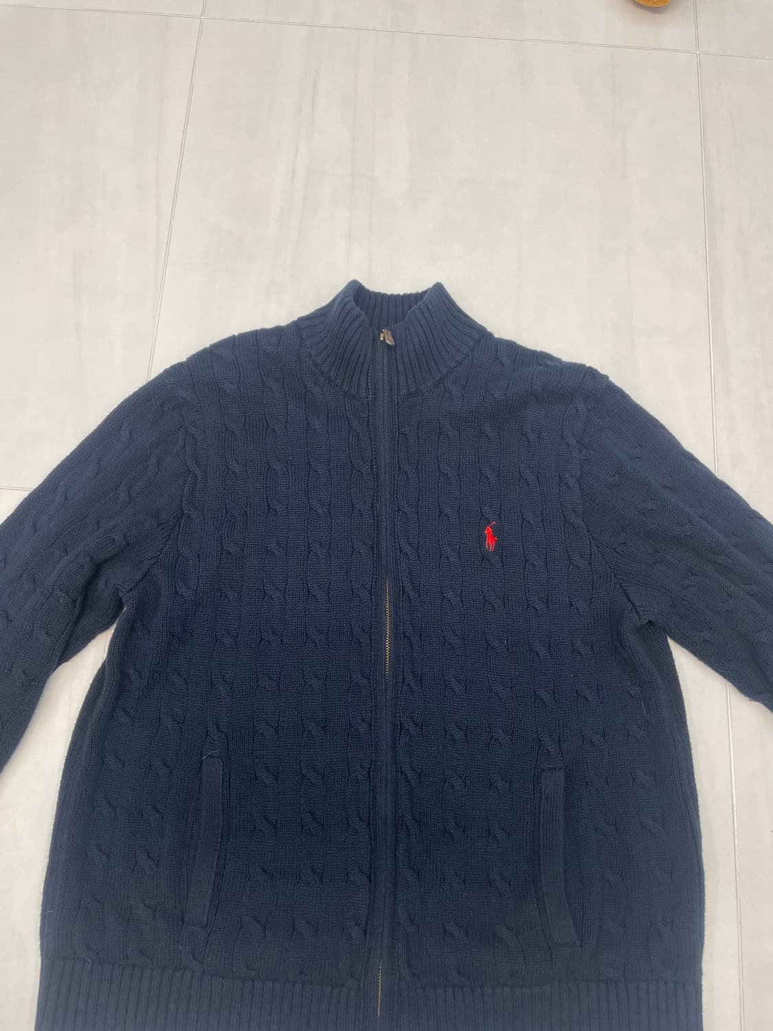 폴로 랄프로렌 니트 풀집업 상품이미지1