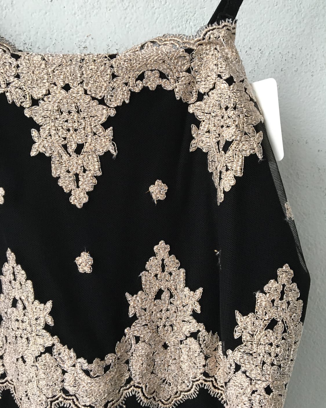 Glitter crochet sleeveless 상품이미지4