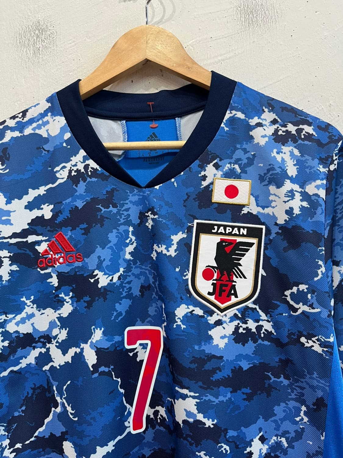 아디다스 19 일본 국대 유니폼 7번 GAKU 상품이미지3