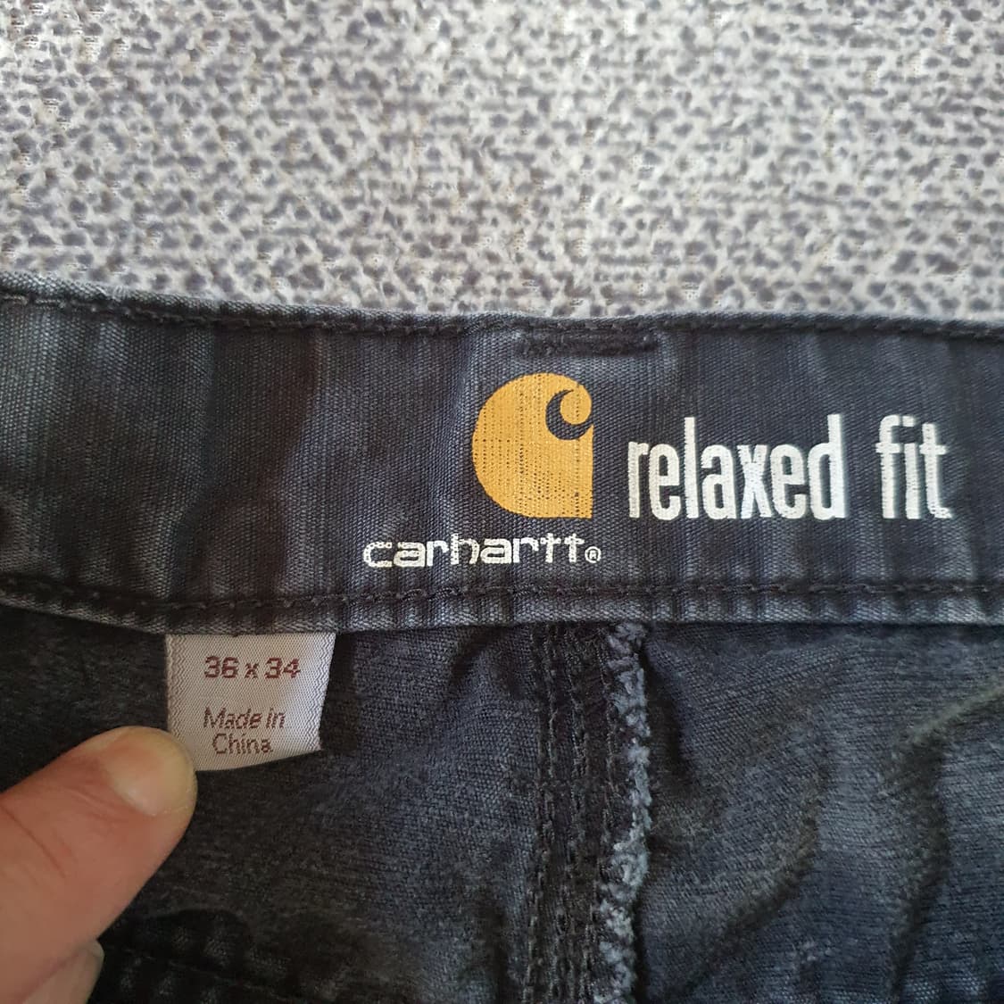 칼하트 카펜터 relaxed fit 팬츠 no.66 상품이미지4