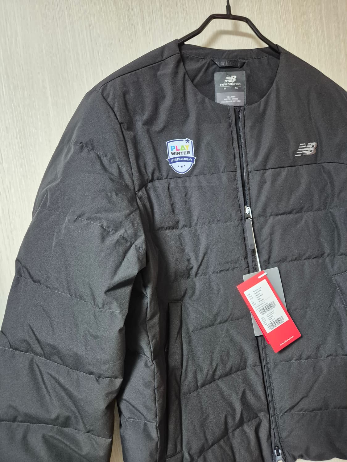 (25년) 뉴발란스 액티브  라이트 다운 자켓 블랙 95 남성 상품이미지2