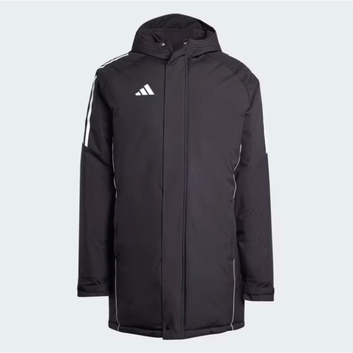 아디다스 티로 스타디움 패딩 파카 XL 사이즈 블랙 상품이미지8