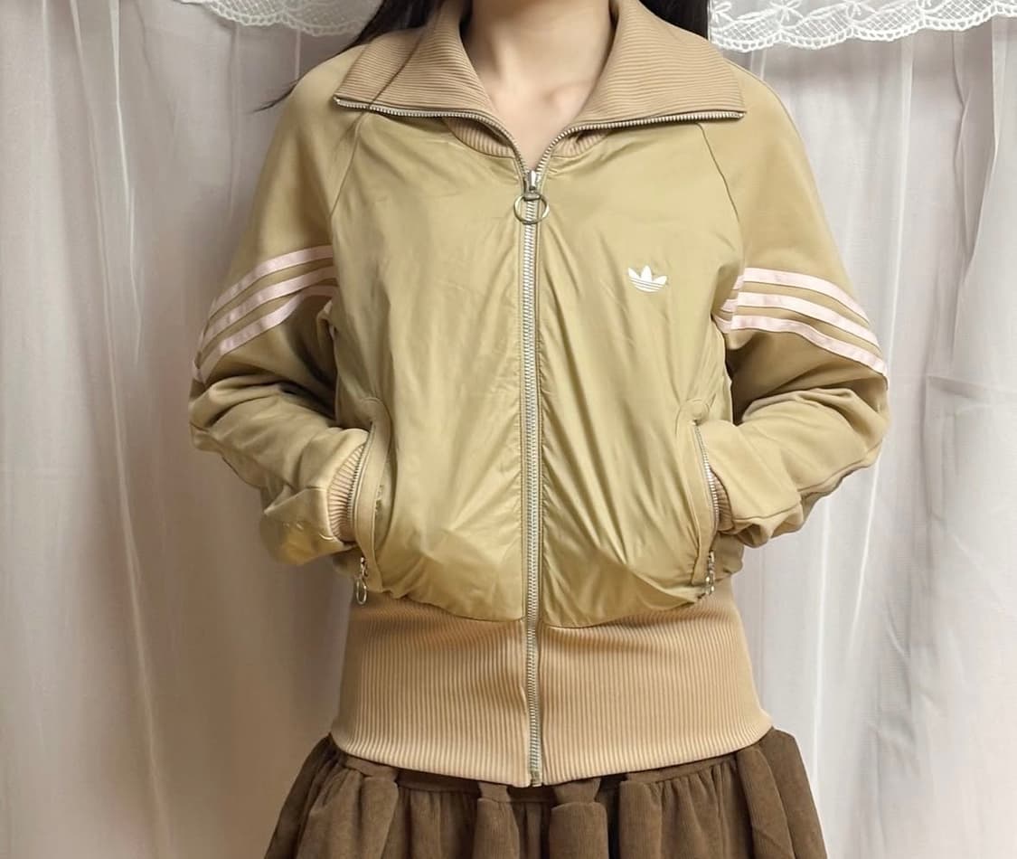 아디다스 옐로우 카키 져지 상품이미지1