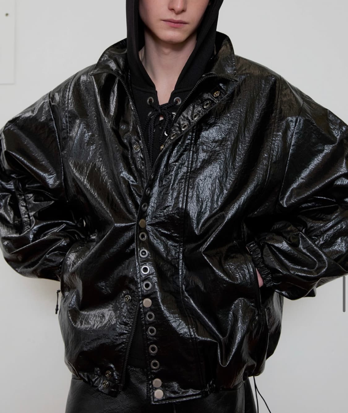 ESC studio 아일렛 윈드브레이커 자켓 상품이미지2