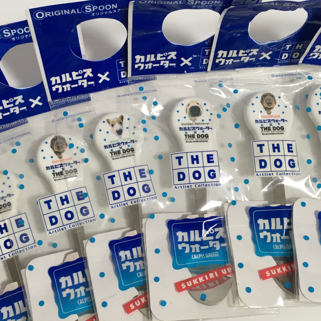 고전 THE DOG & 칼피스 워터 콜라보 스푼 6종 상품이미지1