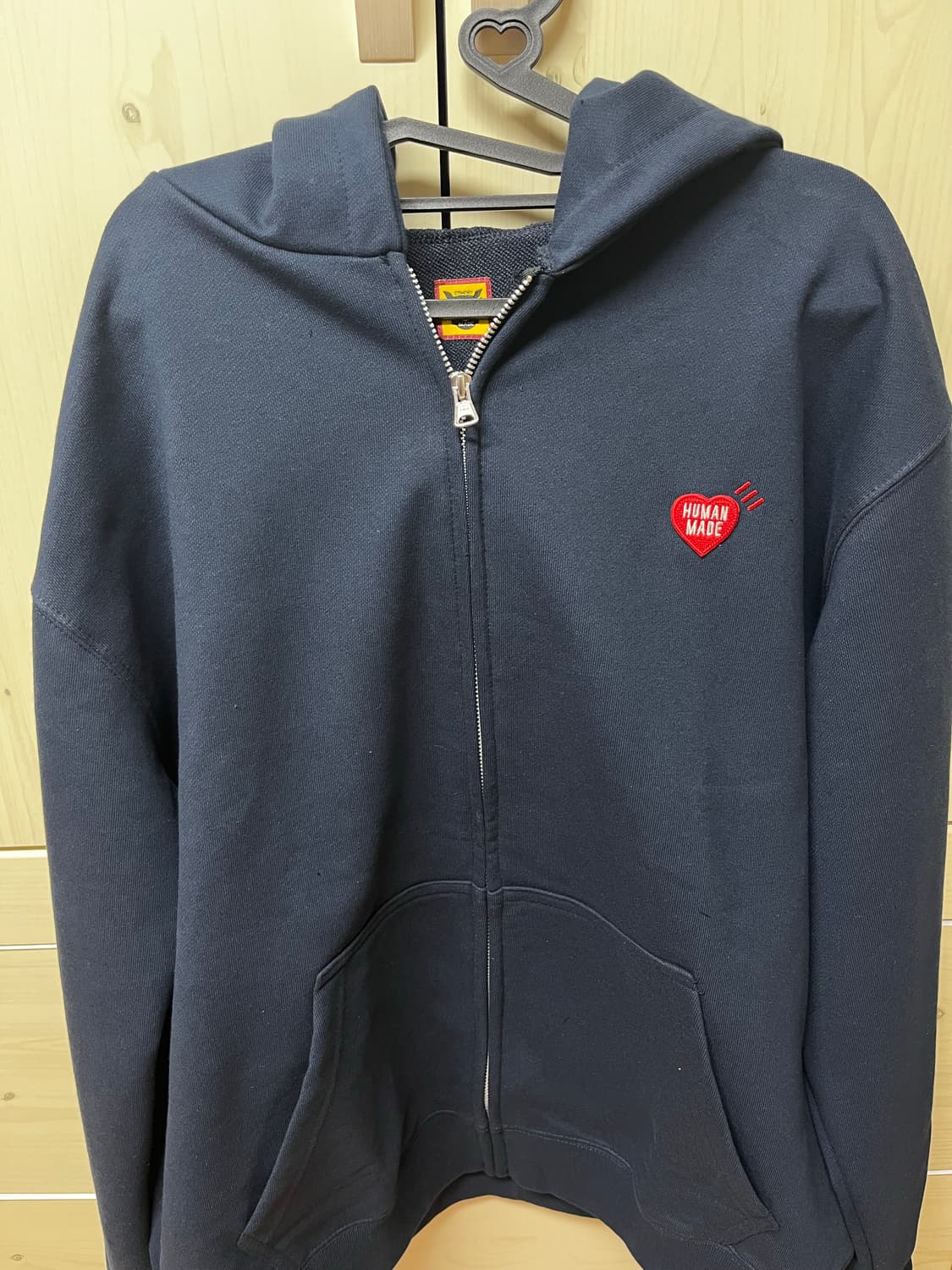 휴먼메이드 후드집업 네이비 상품이미지1