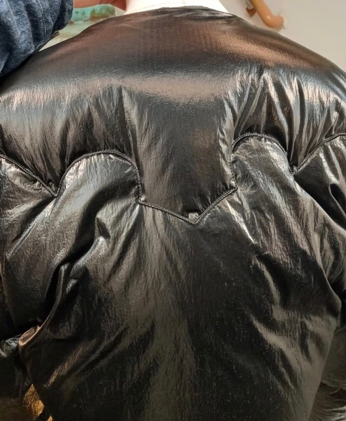 크롭 웨스턴 패딩 36 상품이미지3