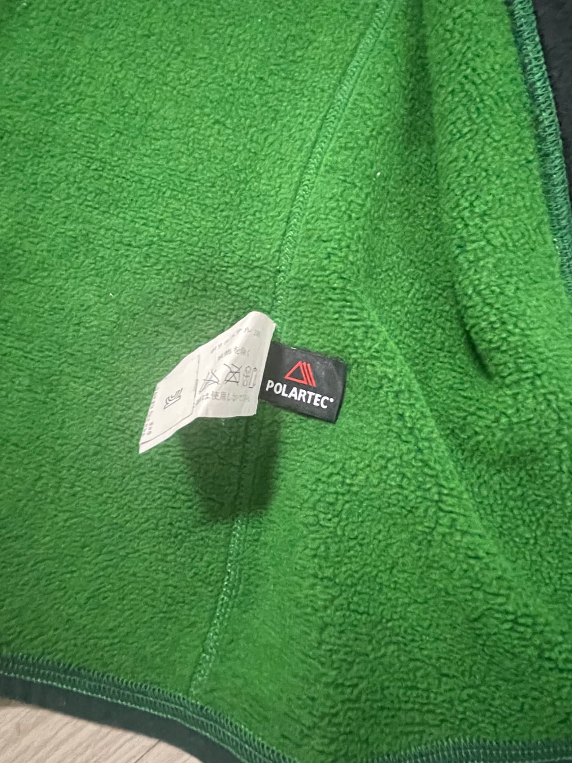 아크테릭스 코버트 폴라텍 플리스 자켓 그린 S/P 상품이미지5