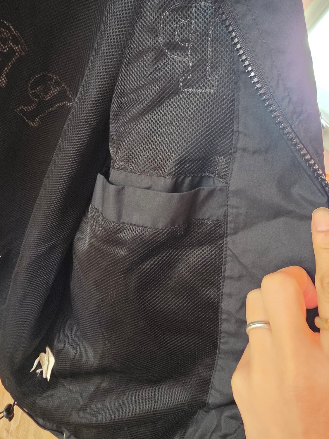 프라다 빈티지 반팔 바람막이 (모자x) 상품이미지8