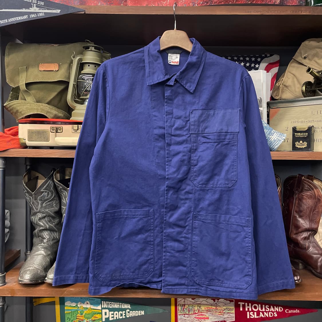 90s 프렌치 워크 자켓 / 빈티지 초어 자켓 워크 웨어 N118 상품이미지1