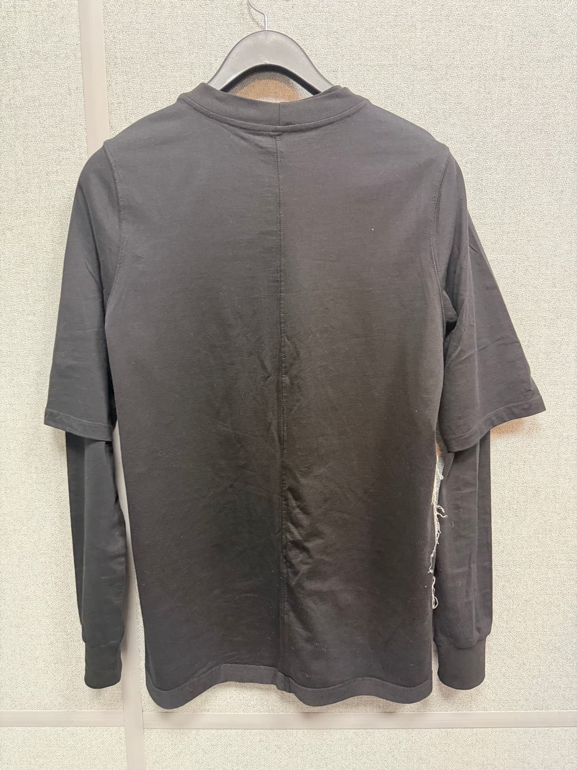 릭오웬스 레이어드 패치 롱슬리브 상품이미지2