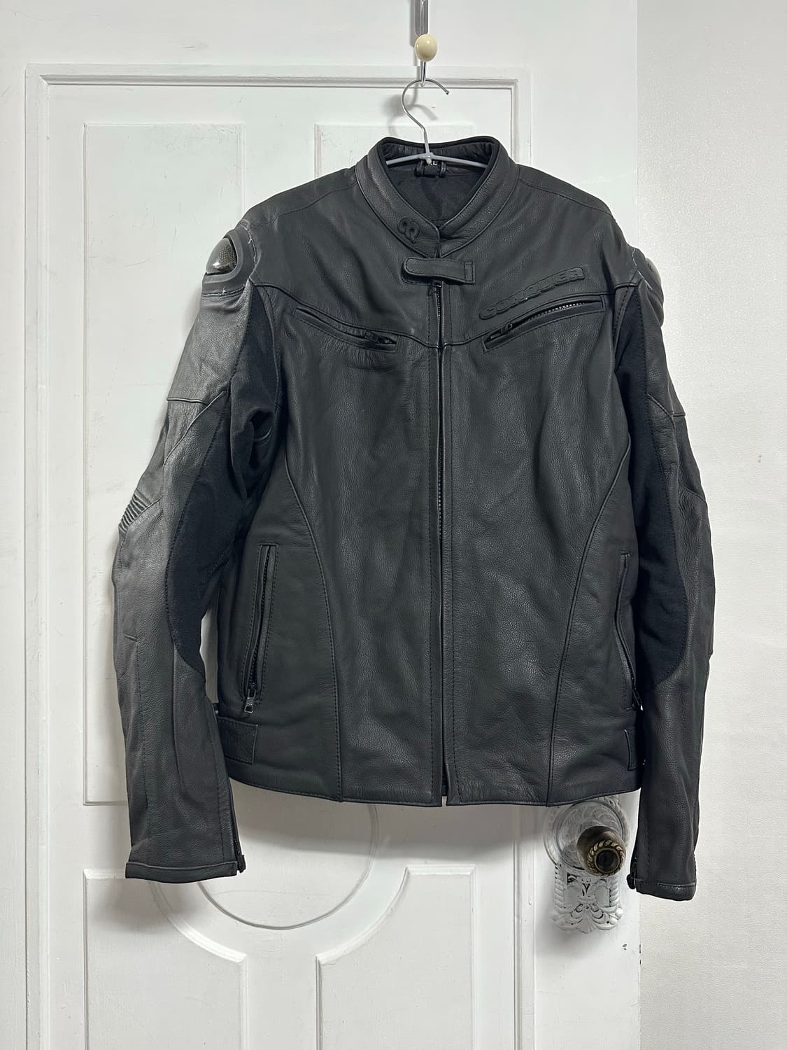 컨쿼 루퍼트 레더 자켓 상품이미지1