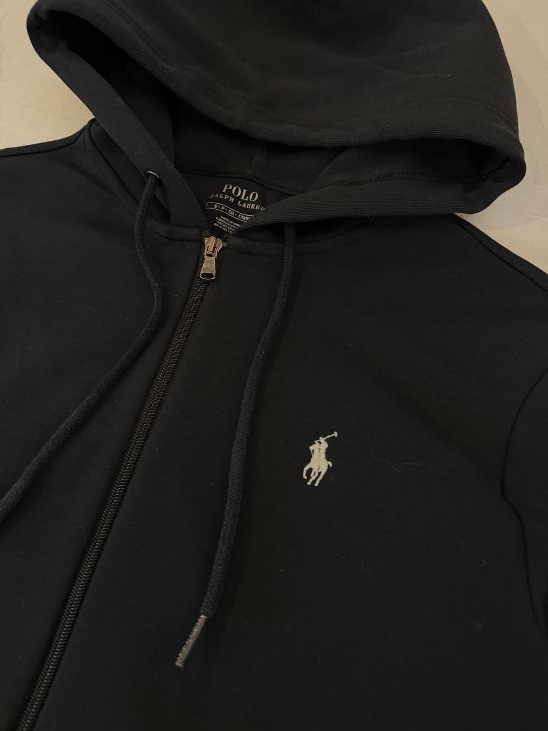 폴로 랄프로렌 신형 후드집업 블랙 상품이미지2