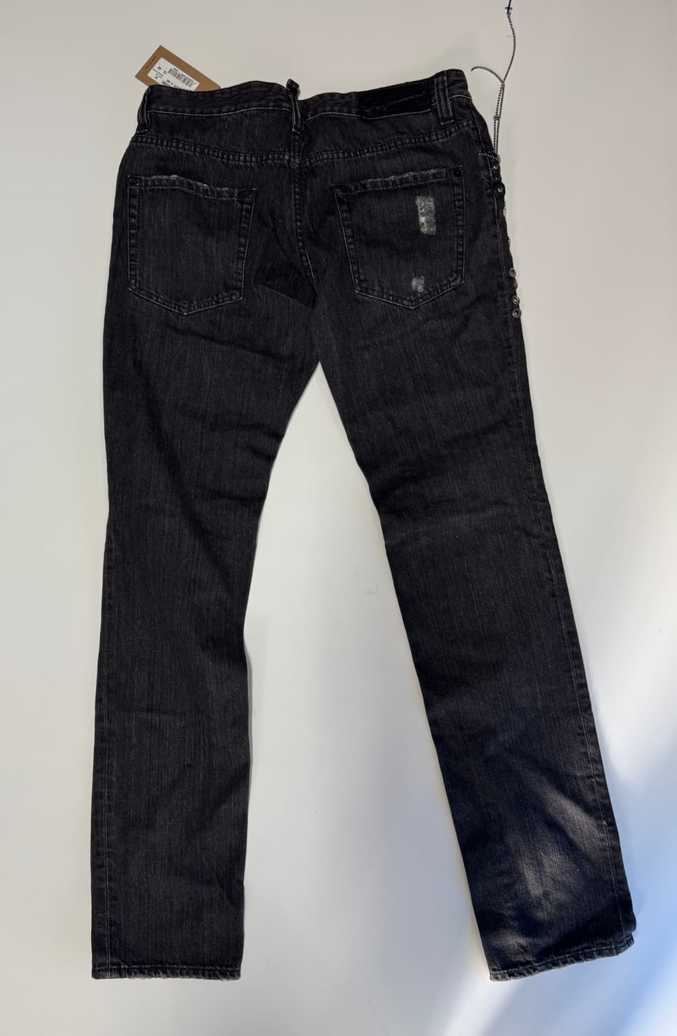 <새상품> 디스퀘어드2 아카이브 락펑크 체인 데님팬츠 상품이미지4