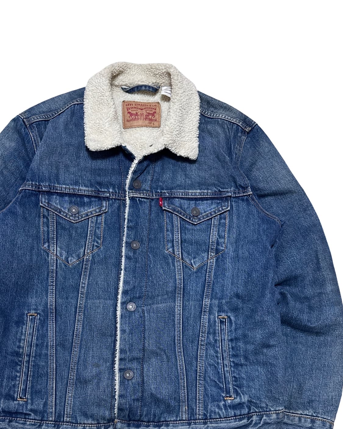 리바이스 쉐르파 양털 데님 자켓 상품이미지3