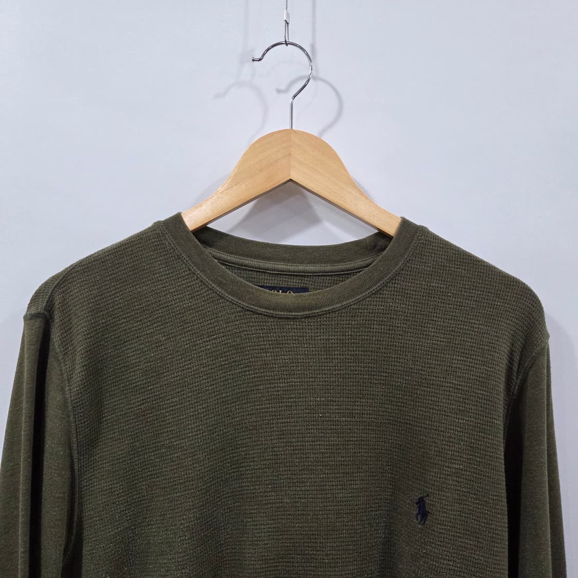 폴로랄프로렌 와플 롱슬리브 M 상품이미지2