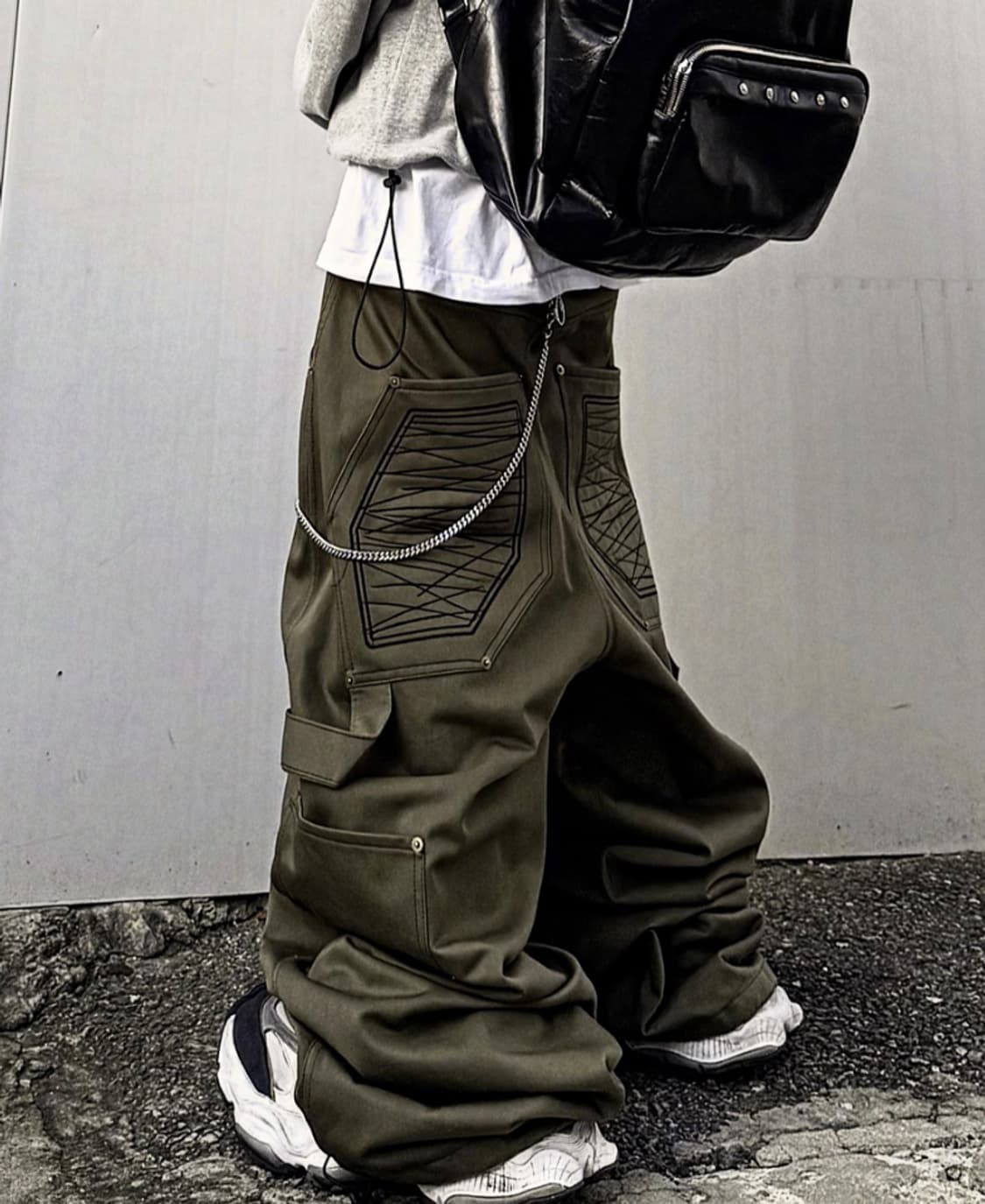  KAGRU  GRU-BRW-SEP (KhakI) 카키 팬츠 상품이미지1