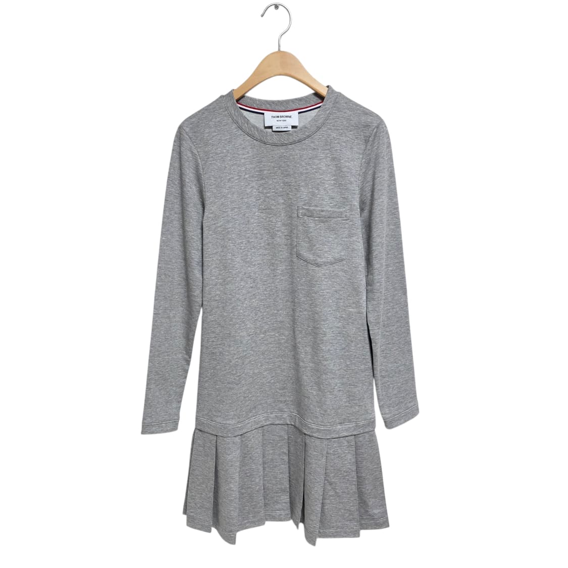 톰브라운 드롭 웨이스트 플리츠 원피스 상품이미지1