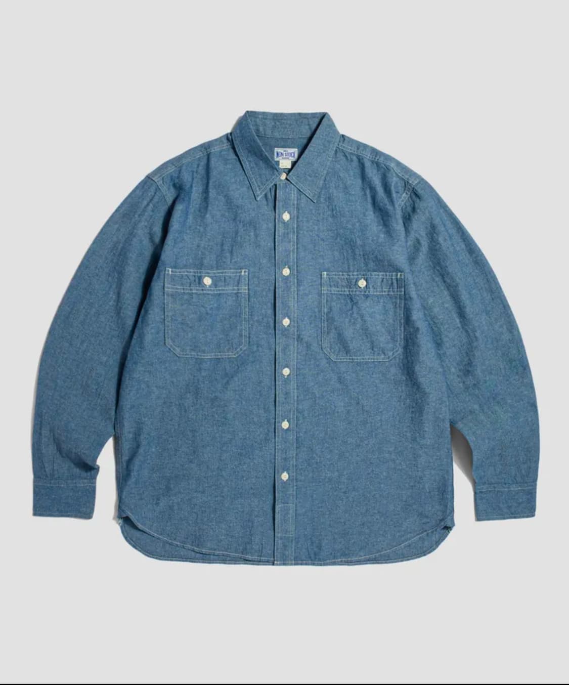 브론슨 샴브레이 셔츠 M사이즈 새상품 상품이미지1