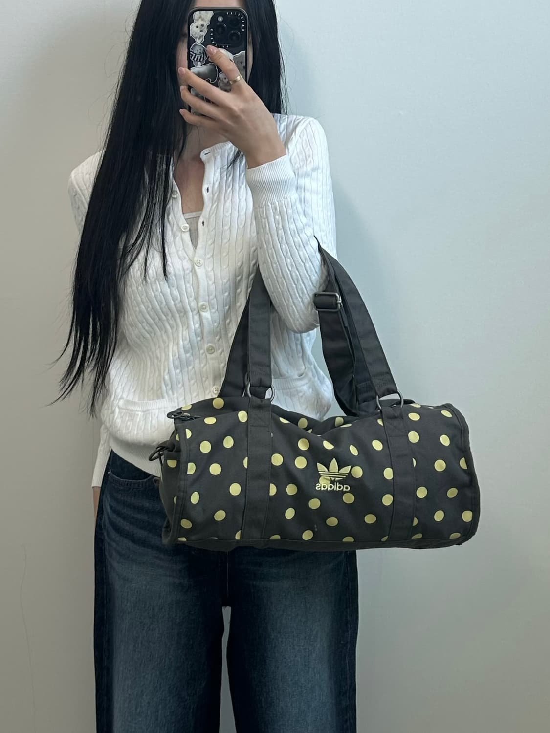 아디다스 빈티지 도트 백 상품이미지2