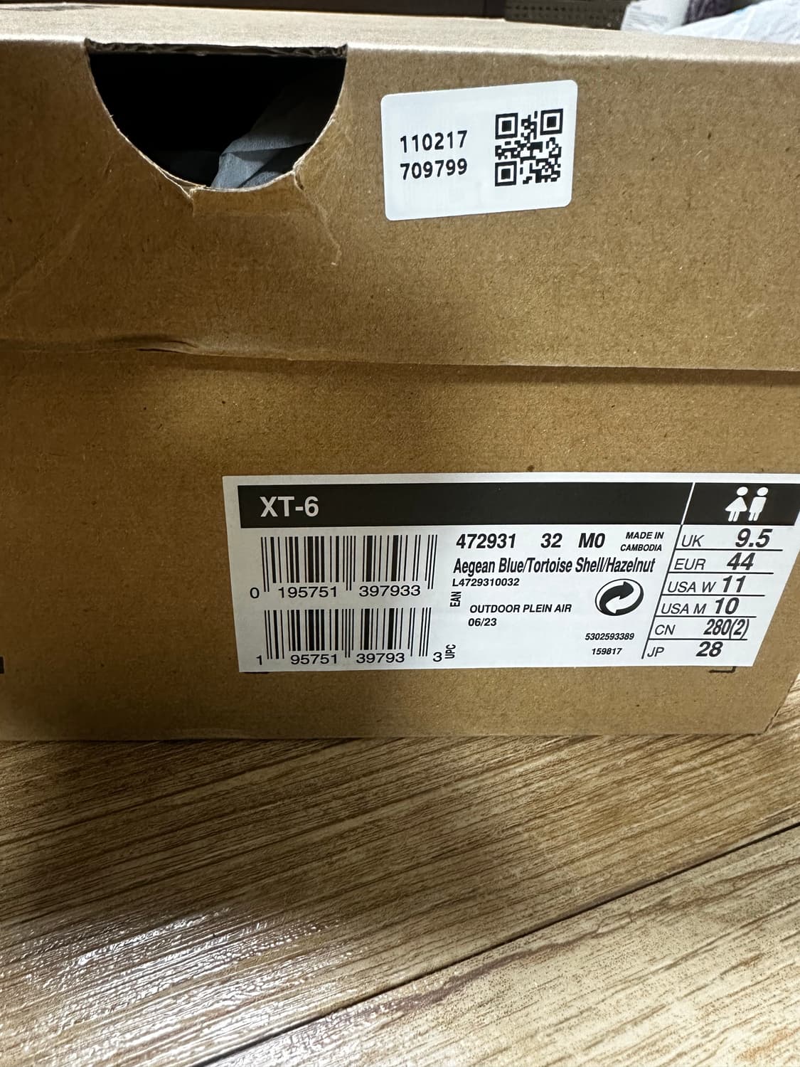 살로몬 xt-6 에게안블루 280 상품이미지5