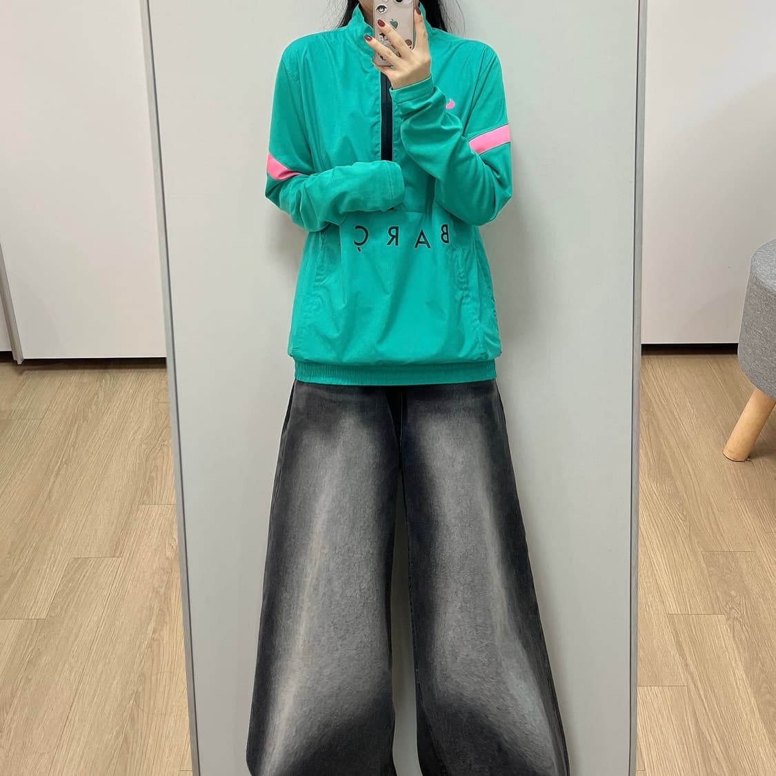 나이키 바르셀로나 우븐 아노락 드릴탑 트랙 자켓 상품이미지1