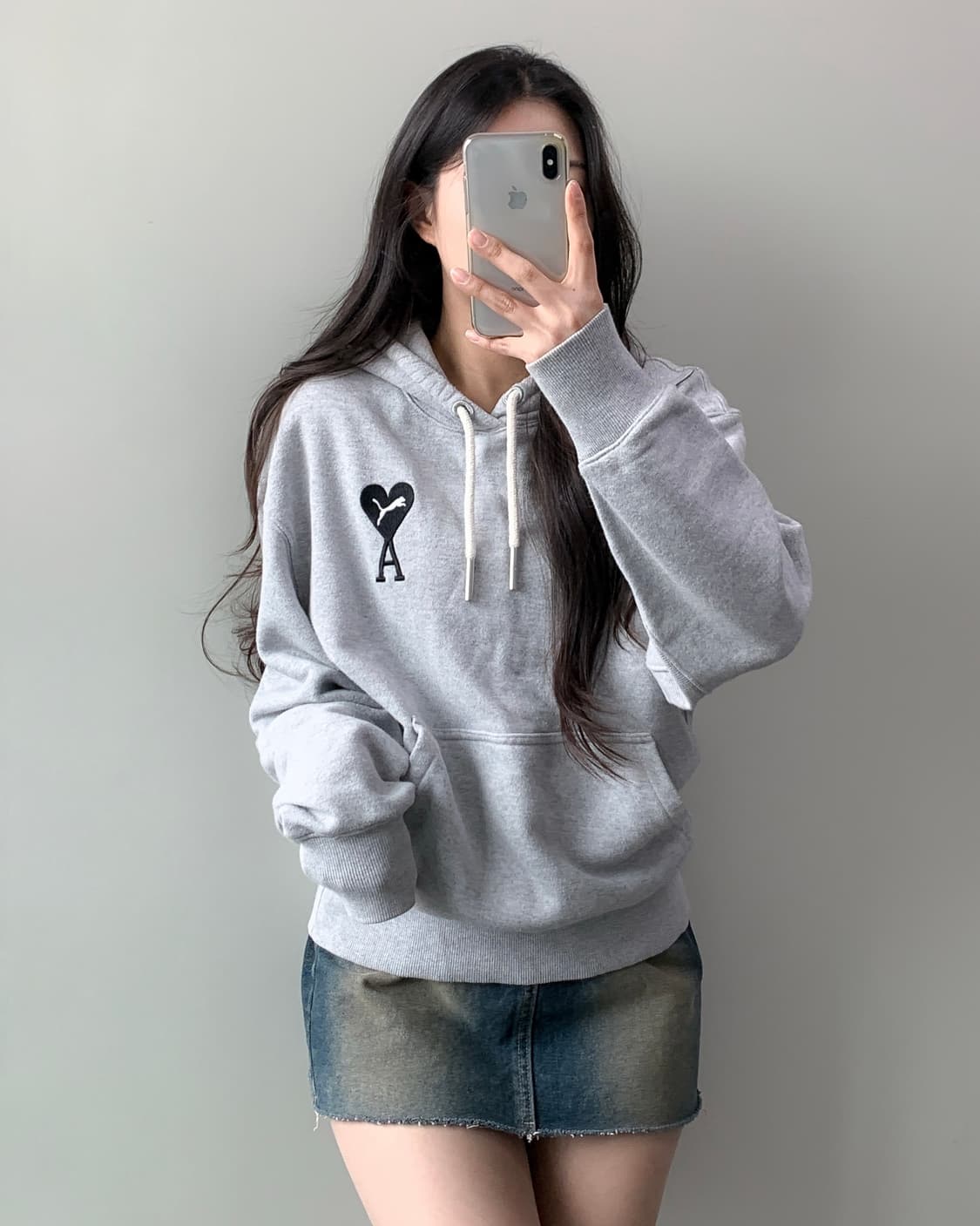 ami x puma 아미 x 푸마 후드티  상품이미지2