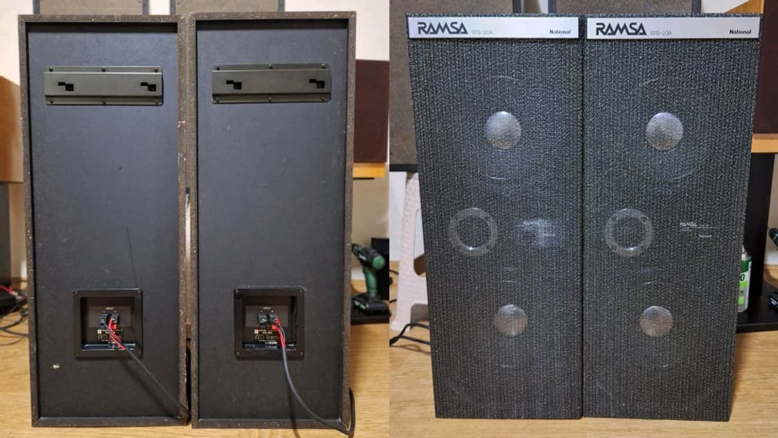 National / RAMSA WS-20A 스피커 1조 /빈티지 레트로 상품이미지4