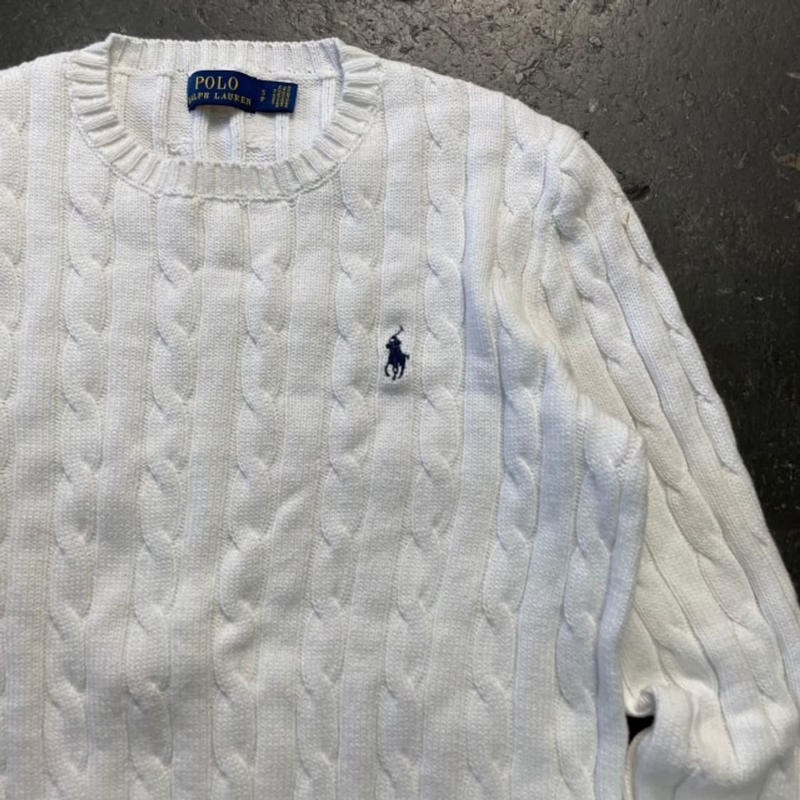 90 폴로 랄프로렌 신형 꽈배기 니트 상품이미지2