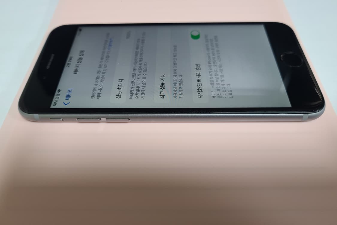 아이폰6s 스그 16g 배터리100 무음카메라 상태좋음 상품이미지2