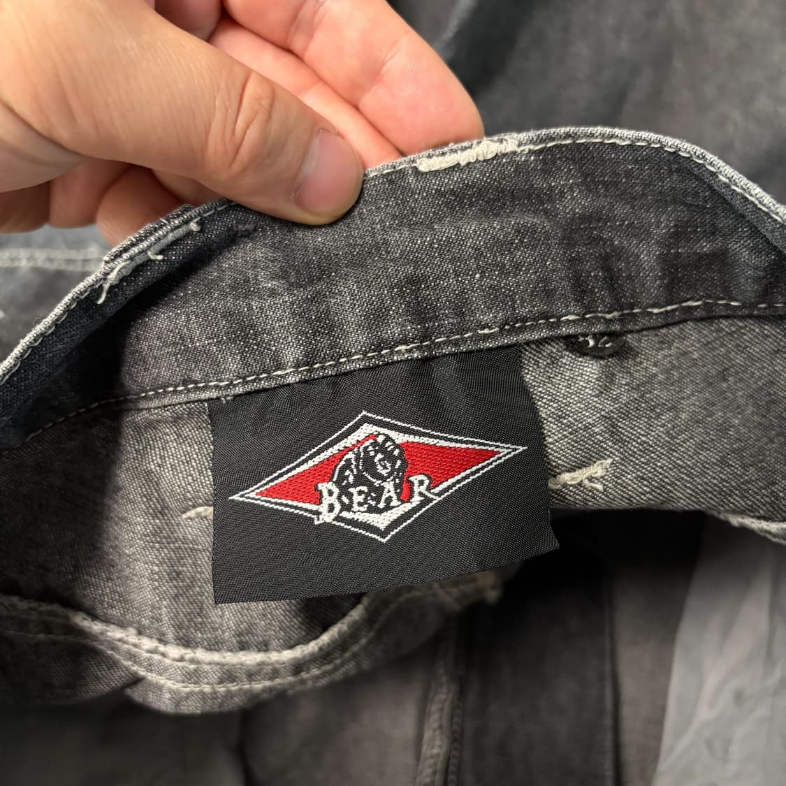 (82)Bear 베어 데님 반바지 상품이미지6