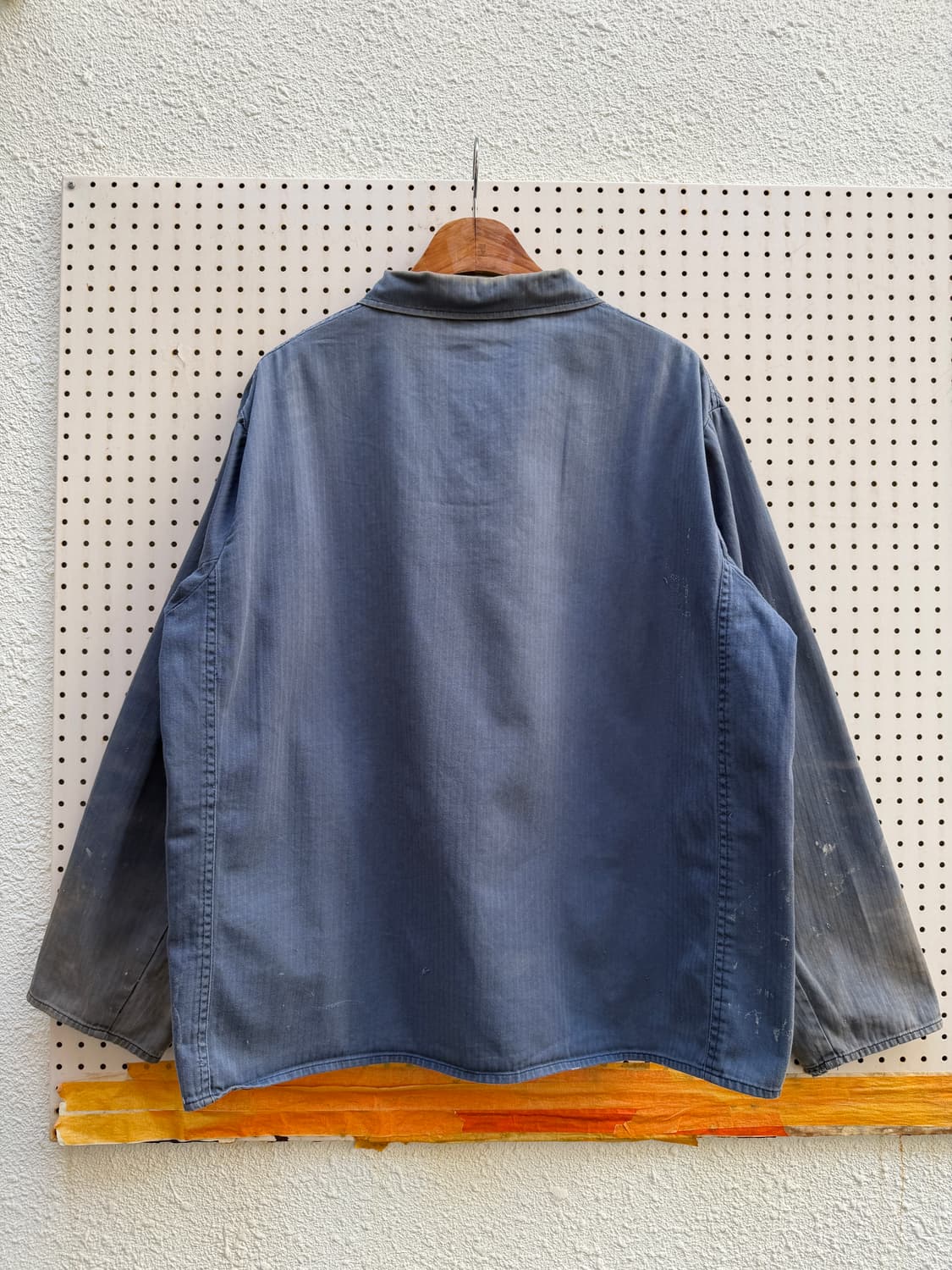 HARD SUN FADED DISTRESSED 썬페이드 헤링본 워크자켓 상품이미지2