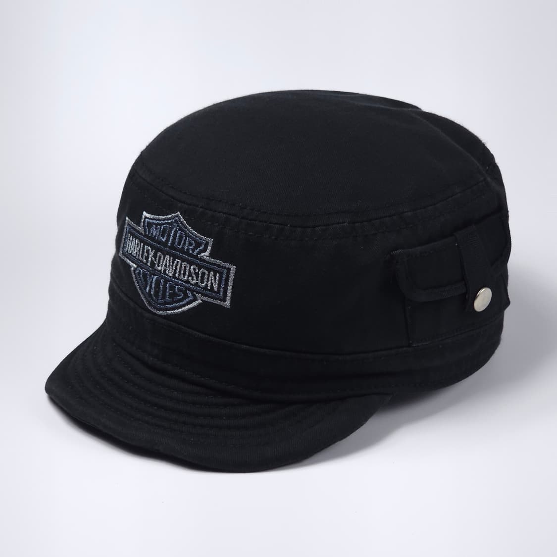 할리데이비슨 로고 빈티지 숏챙 모자 상품이미지2