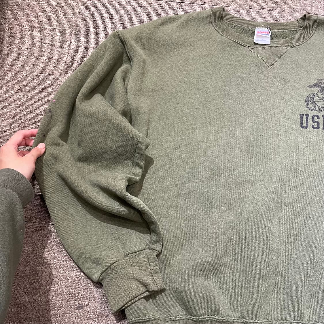 (L) USA USMC 밀리터리 미해병대 스웻셔츠 맨투맨   상품이미지4