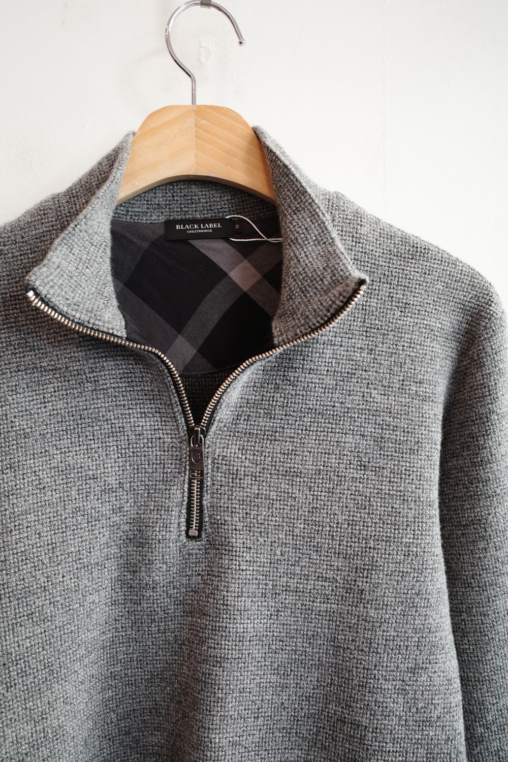 BLACK LABEL CRESTBRIDGE 하프집업 니트  상품이미지3