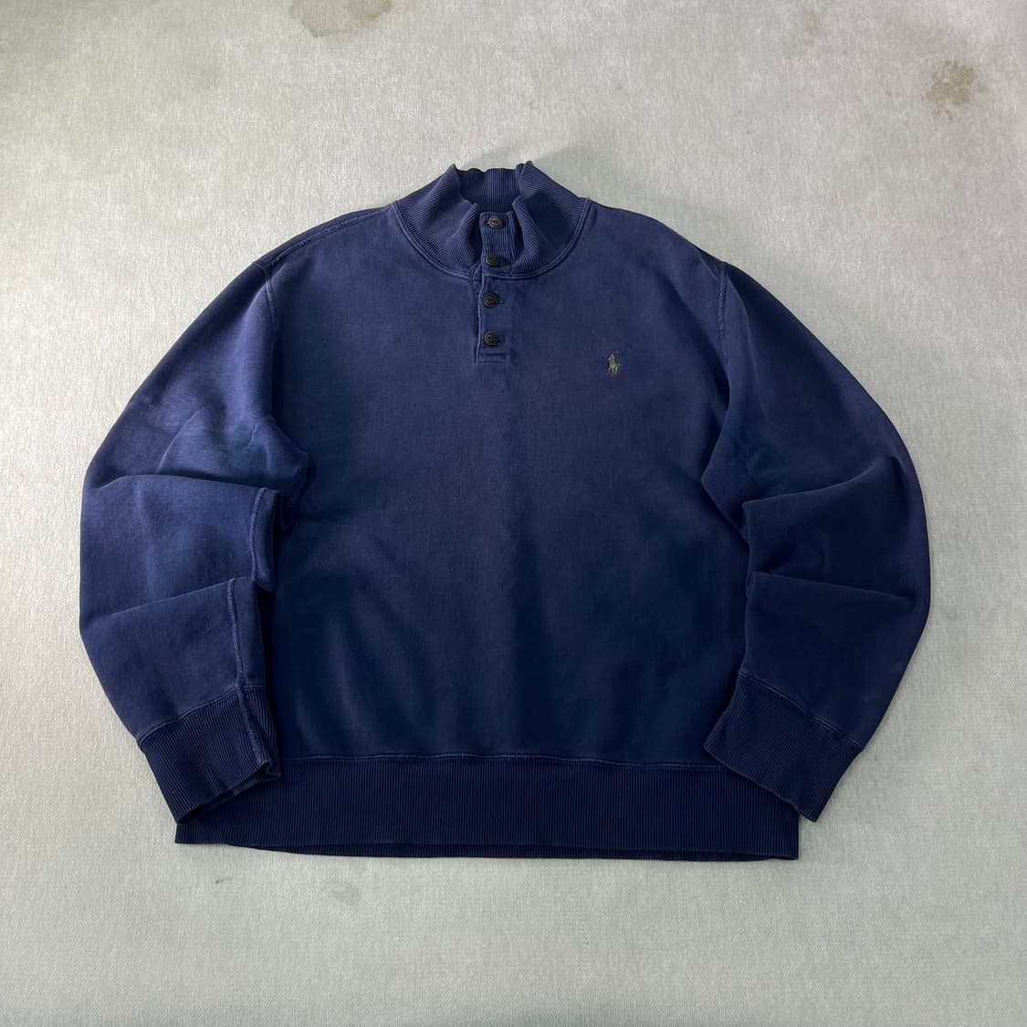 110 폴로랄프로렌 반집업 버튼 맨투맨 상품이미지1