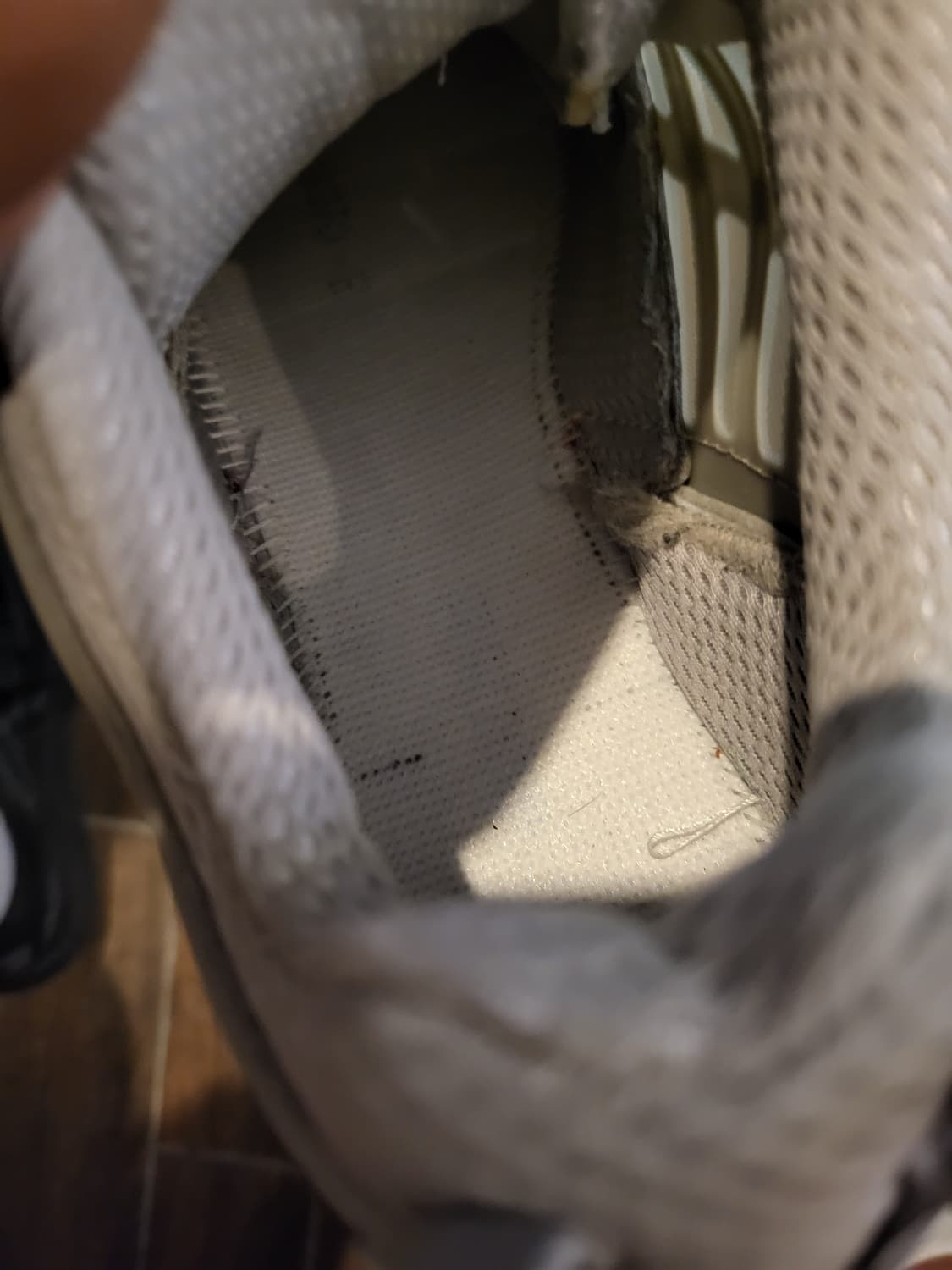 살로몬 운동화 화이트 실버 260 상품이미지7