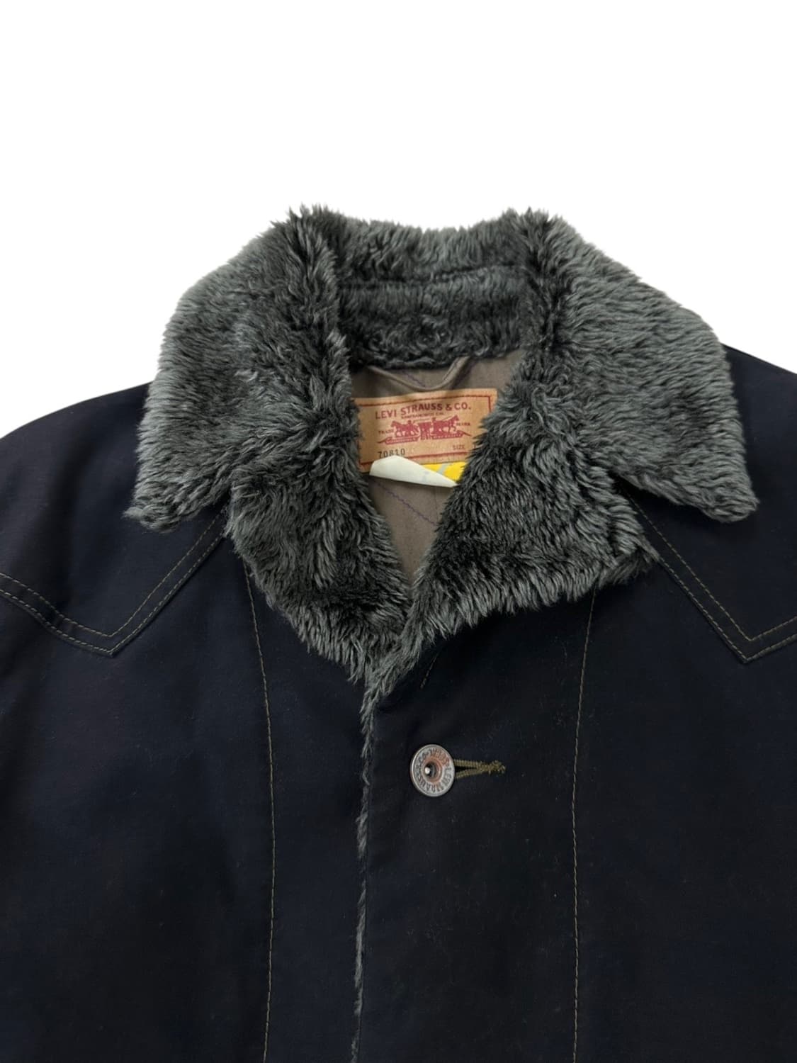 00s 재팬 리바이스 덱자켓 블랙 (L)  상품이미지3