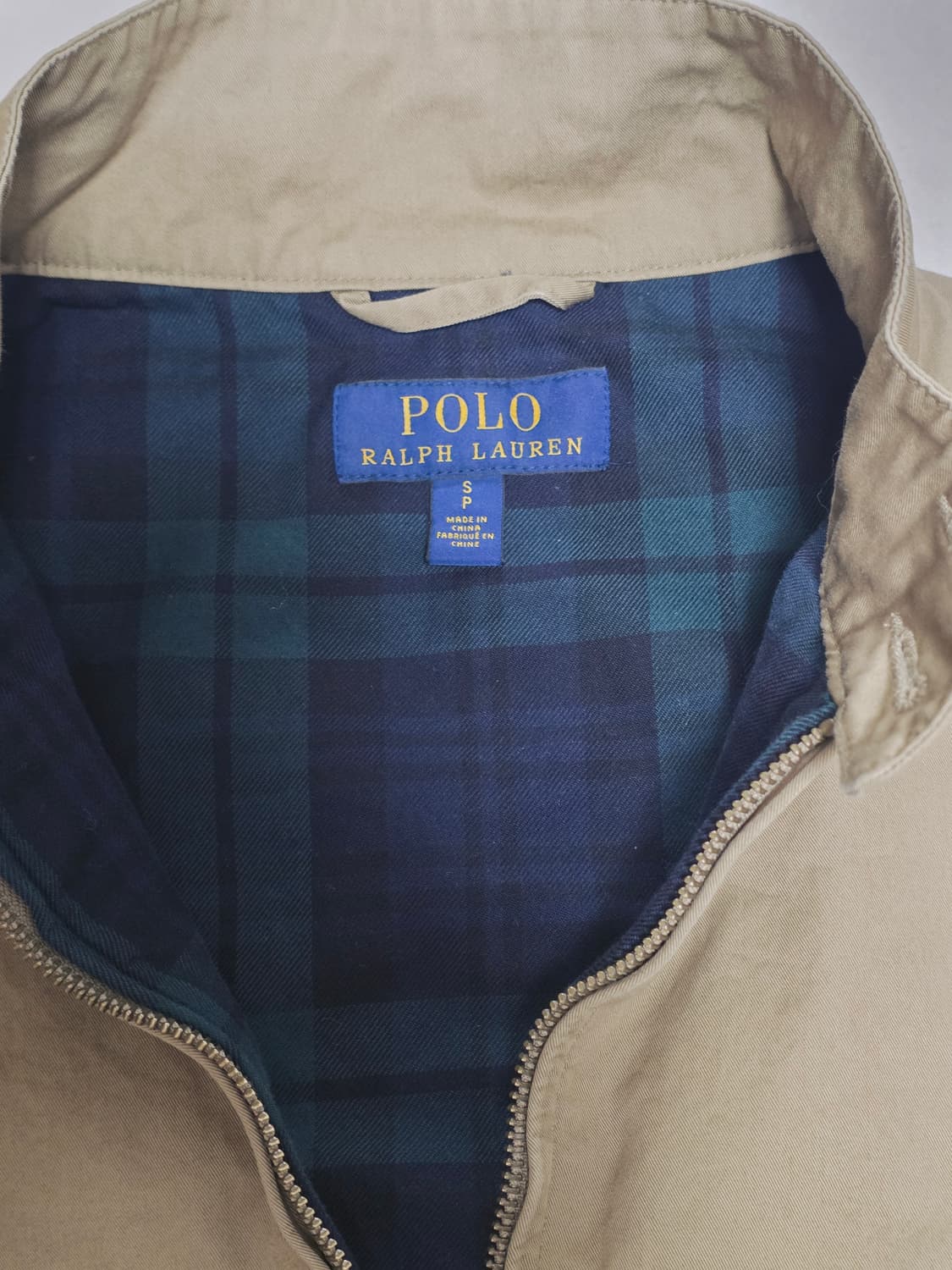 폴로 랄프로렌 베이지색 봄버 자켓 바라쿠다 바이스윙 베이포트 상품이미지4