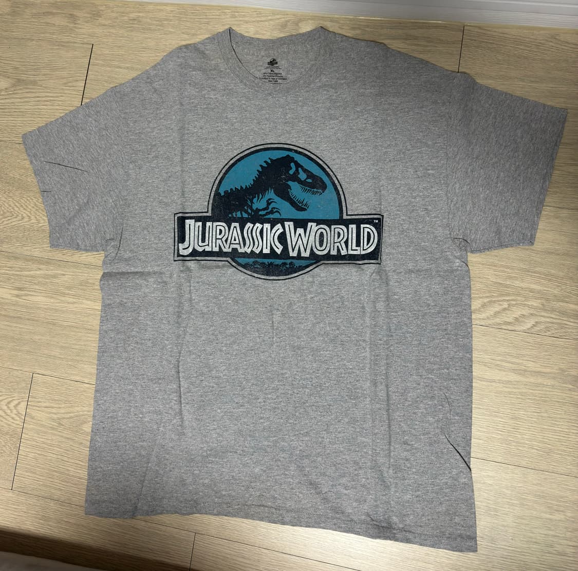 빈티지 쥬라기 공원 오피셜 티셔츠 XL 회색 상품이미지2