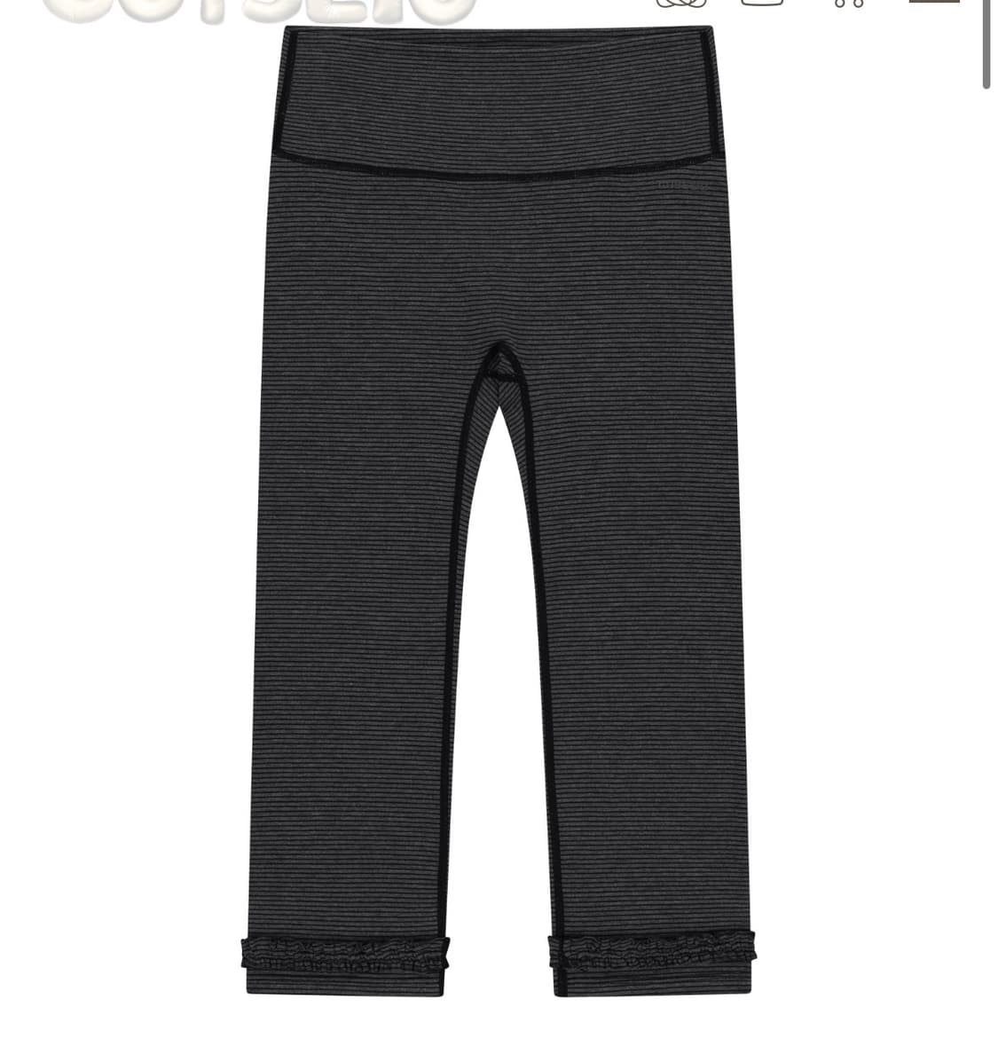 코이세이오 카프리 레깅스 다크 그레이 상품이미지1