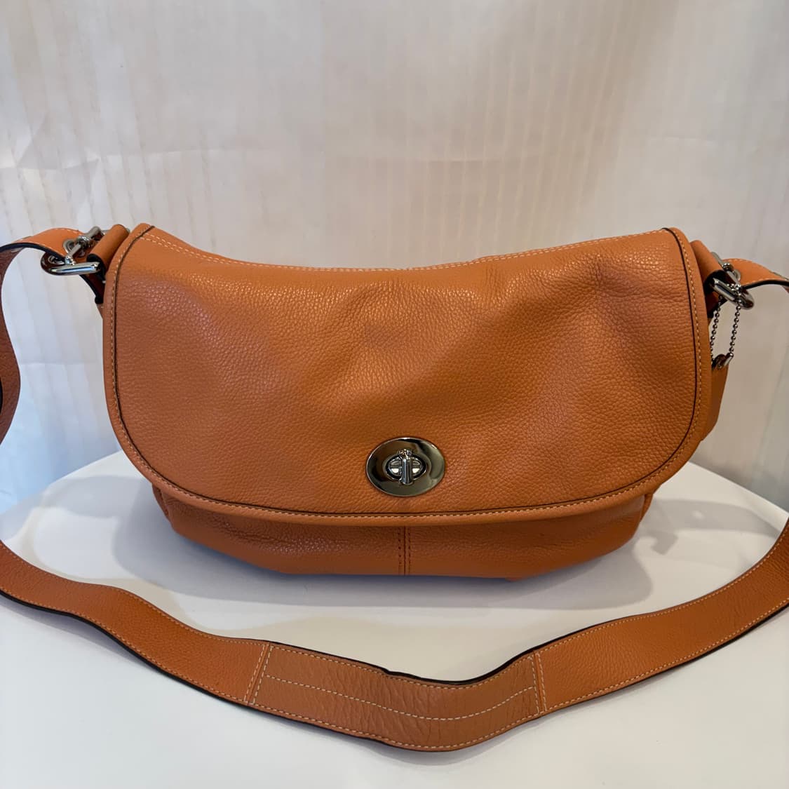정품 코치 가죽 반달 크로스백     상품이미지2